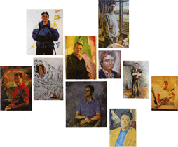 Ahmet Merey'in özel ilgi alanı portreler