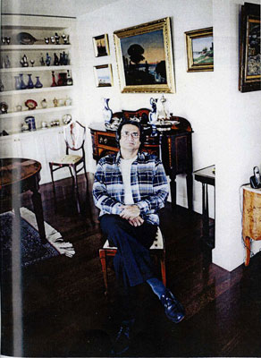 Ahmet Merey is a very passionate art collector.